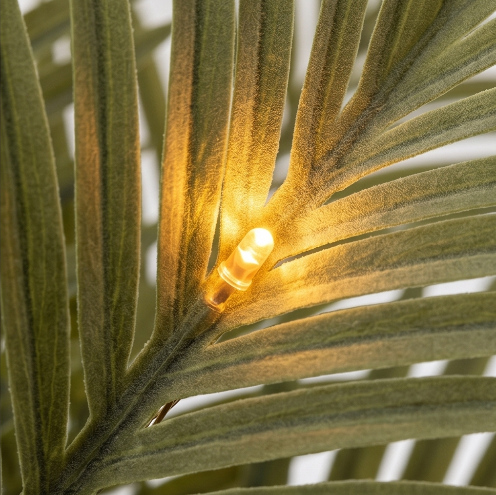 Palmora – Areca Palm LED Lamp with Pot