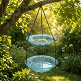 Avielle – Vintage Hanging Bird Feeder and Bath