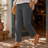 Linora – Breathable Straight Leg Ankle Pants for Women