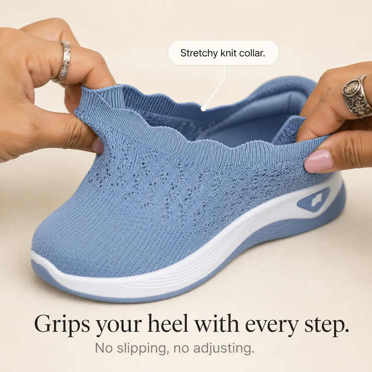 Wavella – Lightweight Slip-On Walking Shoes for Women