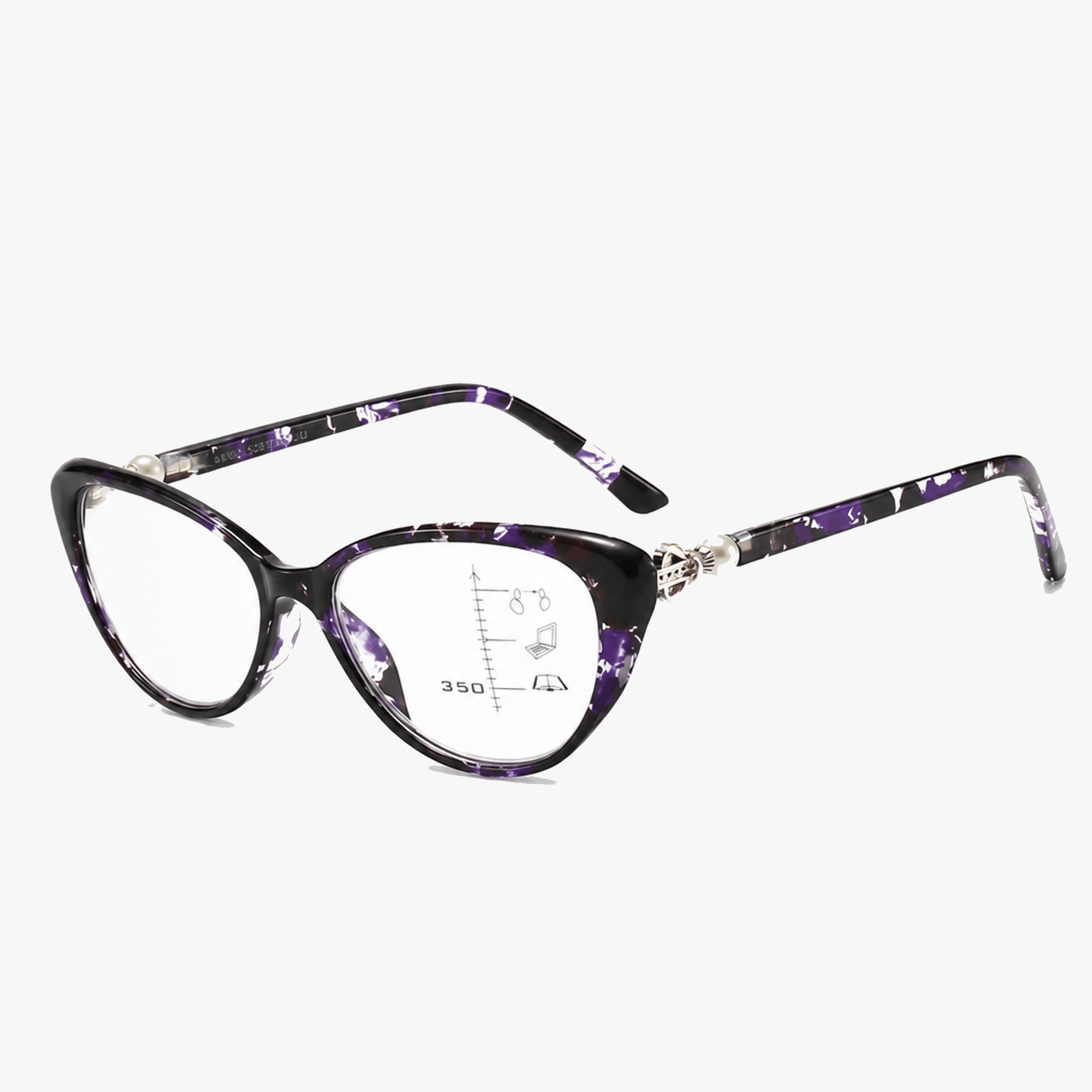 Lumora - Anti-Blue Light Multifocal Cat Eye Reading Glasses (40% Off)