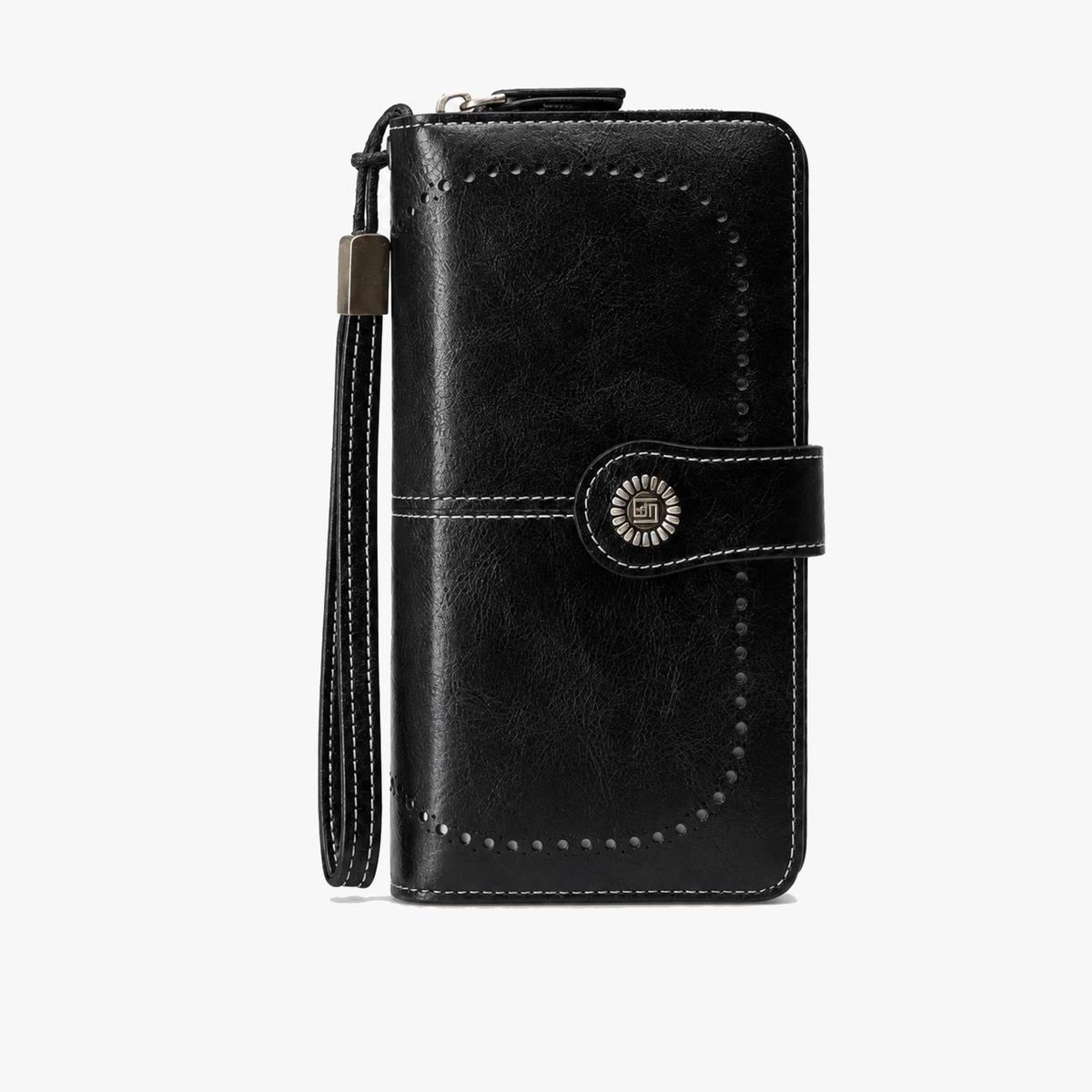 Aureden - Compact RFID Wallet with 24-Card Storage