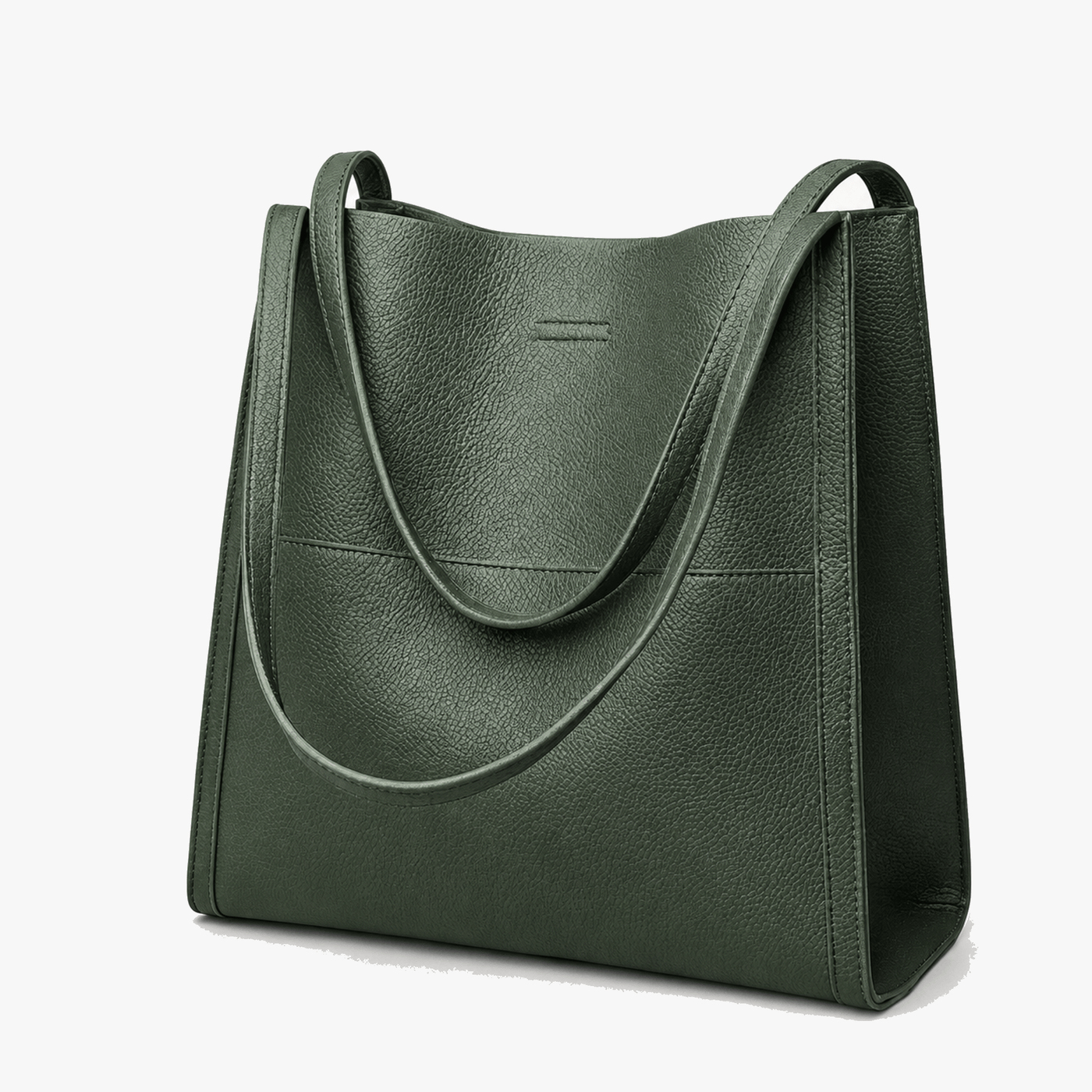 Solenne – Soft Leather Shoulder Tote