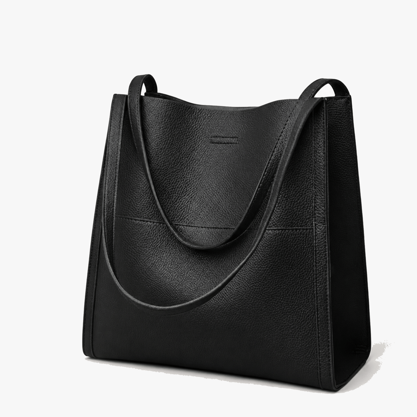 Solenne – Soft Leather Shoulder Tote
