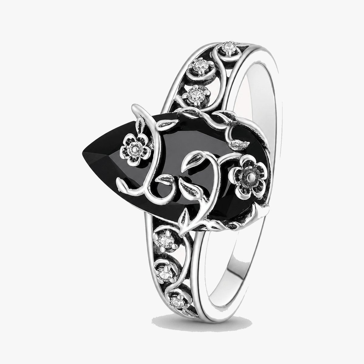 Noireva – Vintage Filigree Vine Ring