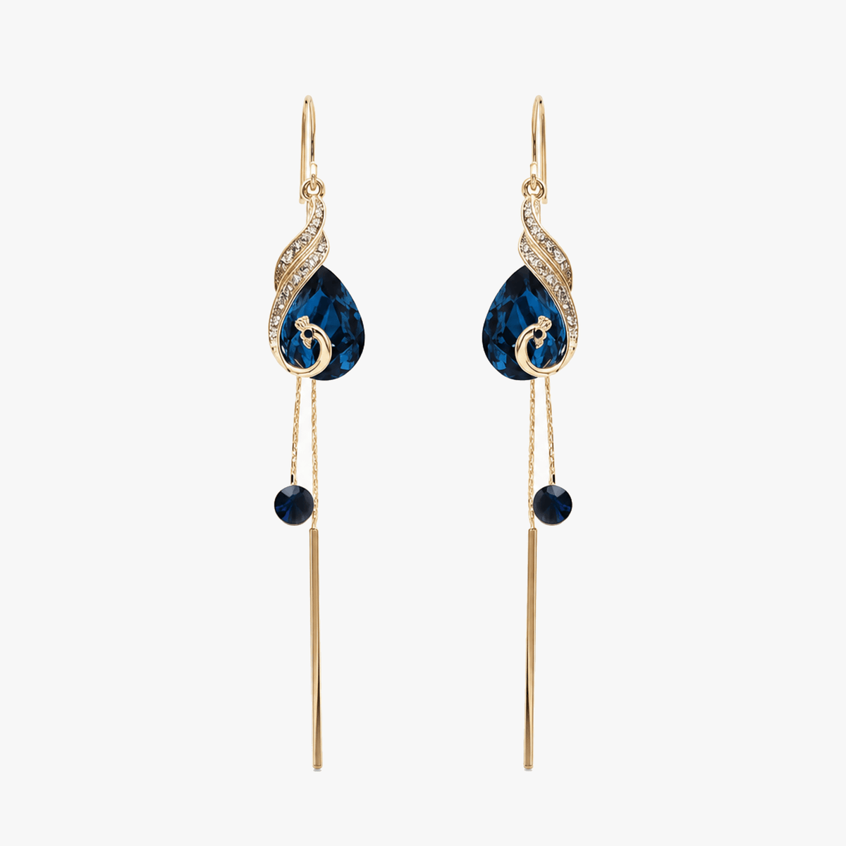 Lunavia – Sapphire Drop Earrings