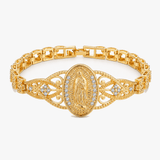 Sancta - Virgin Mary Filigree Bracelet