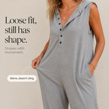 Wearbella – Sleeveless Hooded Jumpsuit That Skips The Guesswork