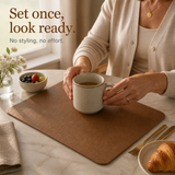 Wearbella – Double-Sided PU Leather Placemats (4-pack)