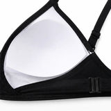 Solvana – Twist-Front Push-Up Bikini Set with High-Waist Bottoms