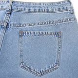 Vellara – Asymmetric Wrap Waist Wide Leg Jeans