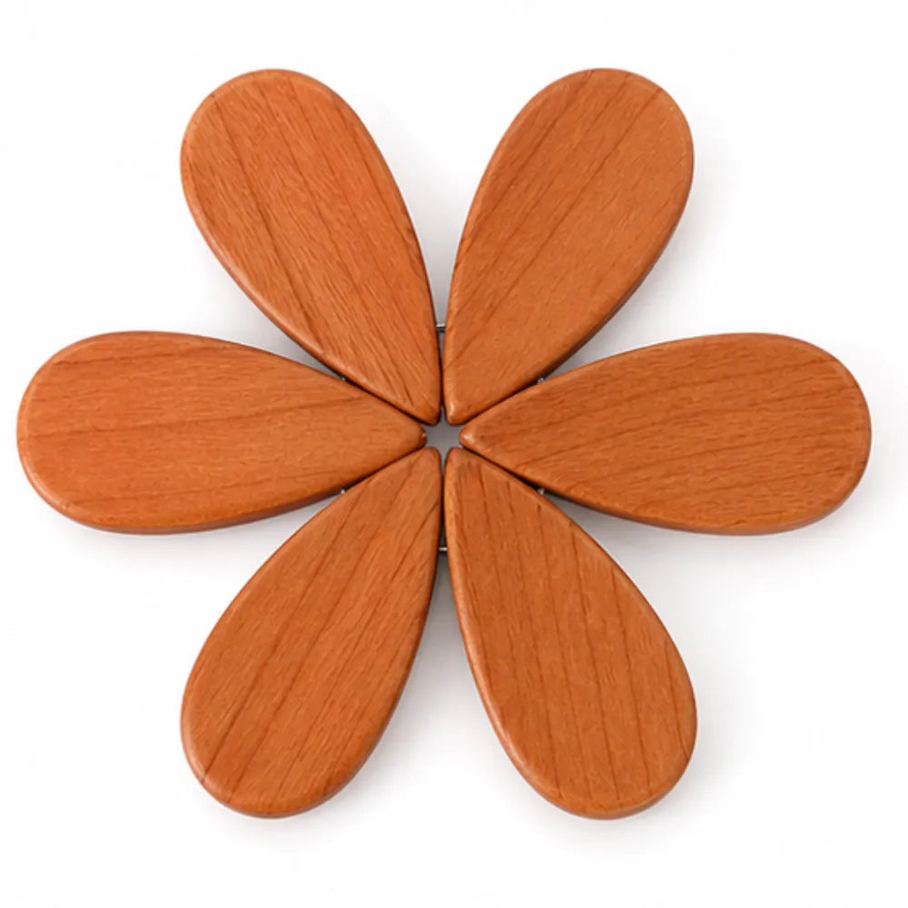 Pinecrest – Wooden Christmas Tree Trivet Set with Gravity-Fold Feathers