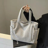 Cordelley – Cozy Corduroy Tote Bag