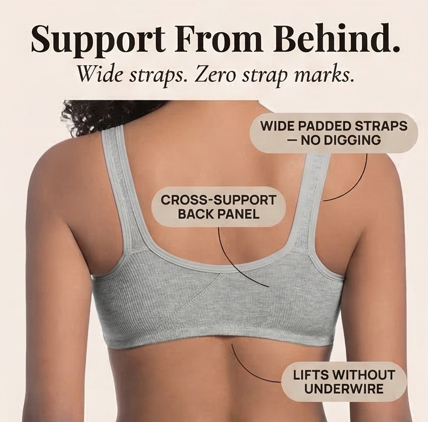 Veluna - Wireless Front Closure Comfort Bra