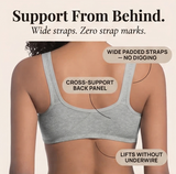 Veluna - Wireless Front Closure Comfort Bra