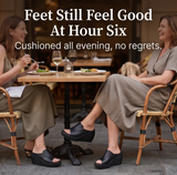 Luneva – Cushioned Wedge Sandals for Wide Feet