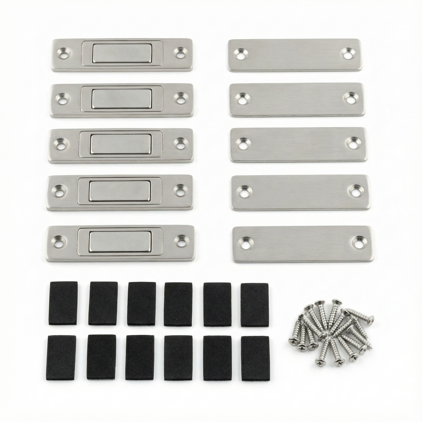 Snaplock - Ultra thin magnetic cabinet door catch (5-pack)