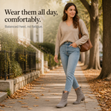 Charwell – Suede Western Ankle Boots