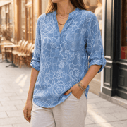 Dusty Blue Floral