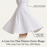 Florenza – Women's Sculpted Rose Off-Shoulder Dress