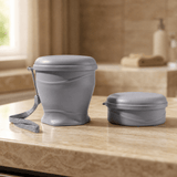 FoldSip – Collapsible Travel Cup with Leakproof Lid