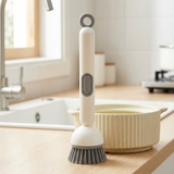 Sudspin – No Leak Dish Brush with Built In Soap Dispenser