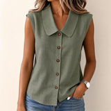 Linora – Women's Breezy Collared Summer Top
