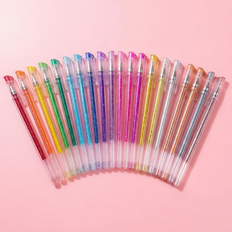 Glintara – Shimmering Glitter Gel Pen Set