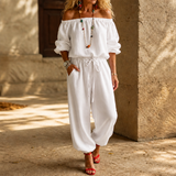Wearbella – Off-Shoulder Jumpsuit That Skips The Styling