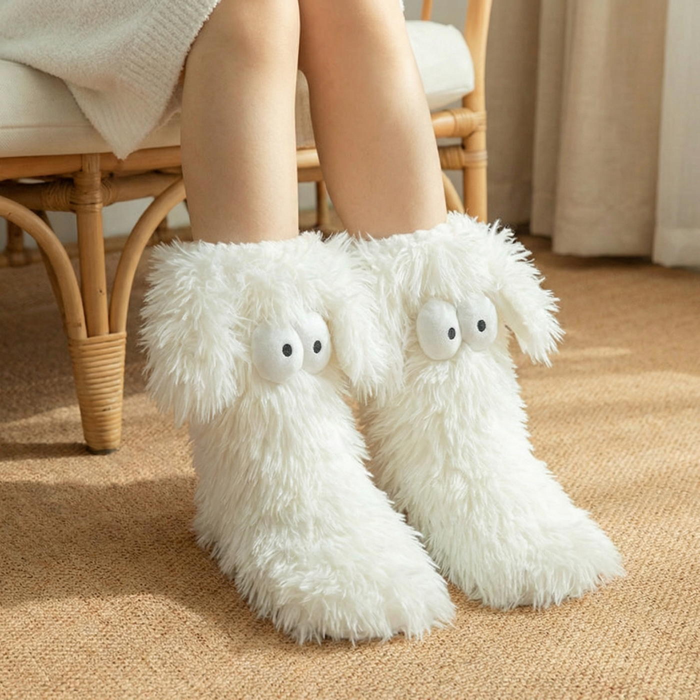 Fuzzlo – Fluffy Monster Home Socks