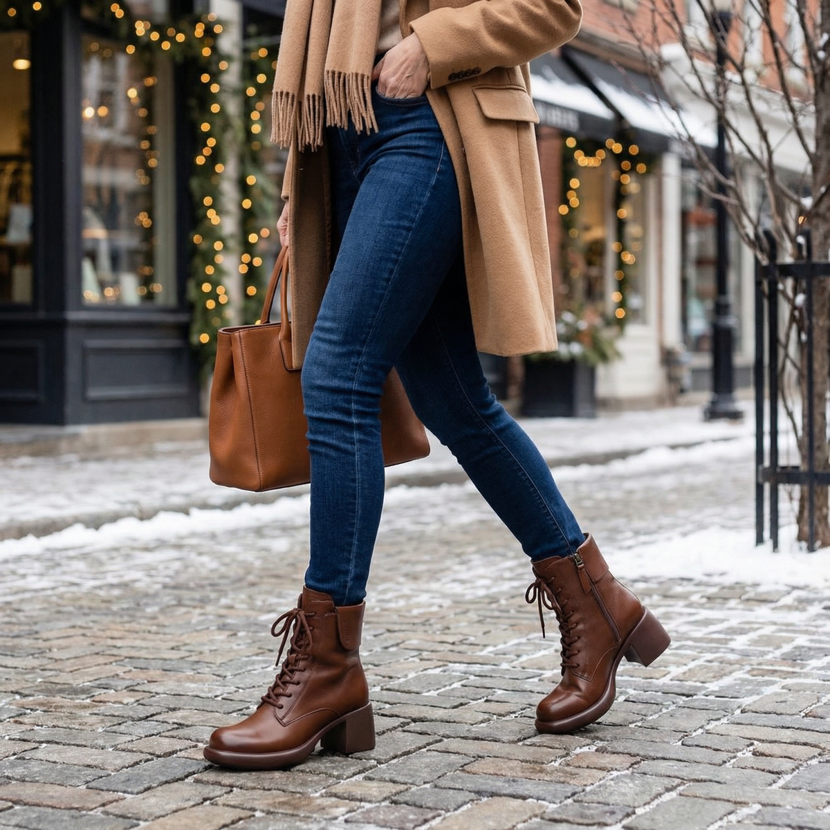Vintara – Women's Fleece Lined Vintage Ankle Boots
