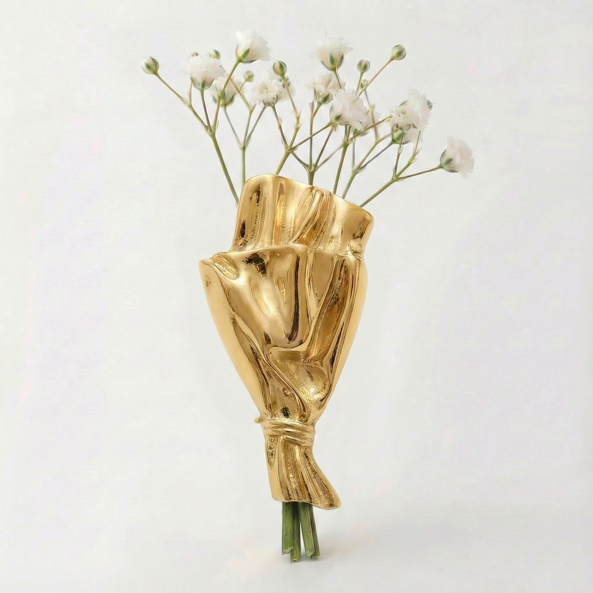 Florette - Wearable flower vase brooch