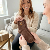 Cozymoo – Fuzzy Highland Cow Socks