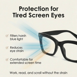 Clarisse – Stylish Oversized Reading Glasses for Women