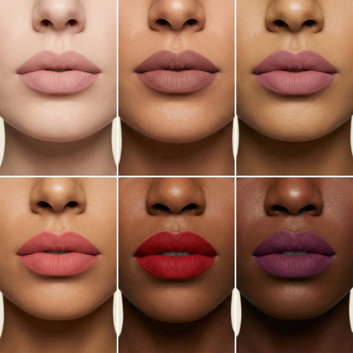 Velura – 6-Piece Velvet Matte Lipstick Set
