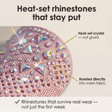 Stellara – Women’s Rhinestone Wedge Sneakers