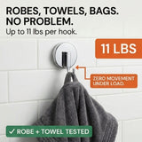Holdlox - No Drill Wall Hooks for Smooth Surfaces