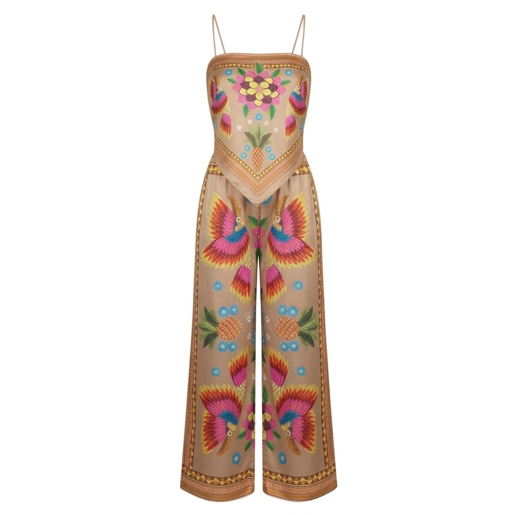 Vivanta – Tropical Print Matching Set