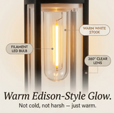 Lumiara - Vintage Glow Solar Walkway Light