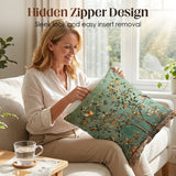 Bloomshire – Vintage Botanical Pillow Covers