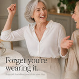Aluvelle – Wireless Lift Bra with Breathable Mesh & Lace-look V-Neck