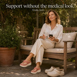 Solvea – Braided Wedge Sandals with High Arch Support