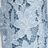 Laceveil – Women's Floral Lace Patchwork Wide Leg Jeans
