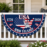 Libertara - 250th Anniversary America Fan Flag