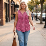 Florelle – Flowy Sleeveless Summer Top
