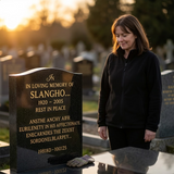 StoneTouch – Weatherproof Gold Marker for Headstones
