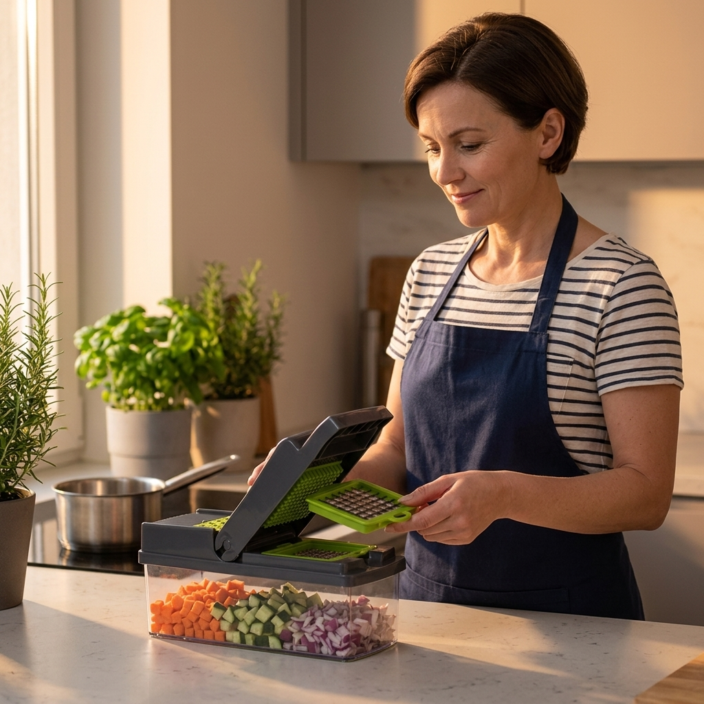 Slicera – All in One Veggie Prep Station