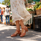 Luna – Cushioned Block Heel Sandals