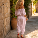 Wearbella – Off-Shoulder Jumpsuit That Skips The Styling