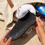 Sparkella – Rhinestone Slip-On Water Shoes